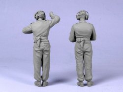 画像5: TANK[T-35115]1/35 WWII独 戦車長と操縦兵 1943-45 (2体)