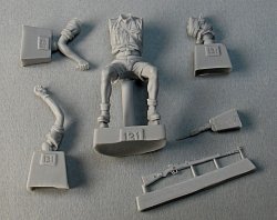 画像6: TANK[T-35131]1/35 WWII独 モーターバイク兵 I  アフリカ軍団