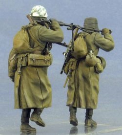画像2: TANK[T-35140]1/35 WWII露 歩兵 /w PTRD対戦車ライフル(冬)1941-43(2体)