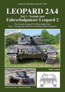 画像1: Tankograd[MFZ-S 5084]レオパルド2A4パート2 技術とレオパルド2操縦訓練車 (1)