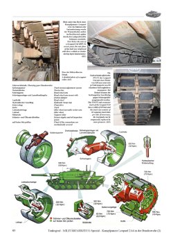 画像4: Tankograd[MFZ-S 5084]レオパルド2A4パート2 技術とレオパルド2操縦訓練車