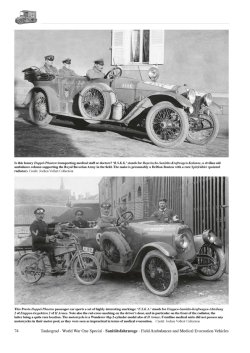 画像4: Tankograd[TG-WWI 1013]第一次世界大戦スペシャル ドイツ帝国陸軍の野戦救急車と医療サービス車両 999部限定出版