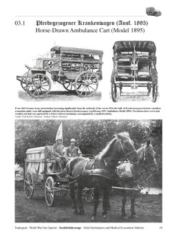 画像5: Tankograd[TG-WWI 1013]第一次世界大戦スペシャル ドイツ帝国陸軍の野戦救急車と医療サービス車両 999部限定出版