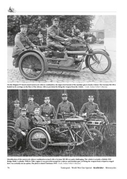 画像4: Tankograd[TG-WWI 1009]第一次世界大戦スペシャルエディション WWIドイツ軍用オートバイ史
