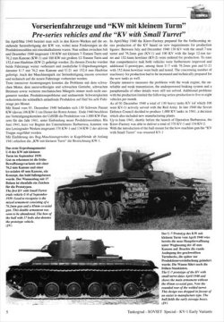 画像2: Tankograd[TG-Sov 2002]KV-1 Soviet Heavy  Tank of WWII-Early Variants