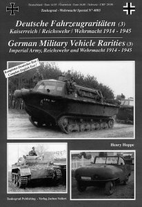 画像1: Tankograd[TG-WH 4003]German  Vehicle Rarities(3) (1)