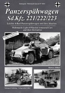 画像1: Tankograd[TG-WH 4014]ドイツ軍4輪軽装甲車 sd.kfz.221/222/223 (1)