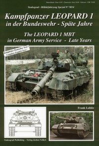 Tankograd[MFZ-S 5014]German Army Leopard 1 MBT -Late years