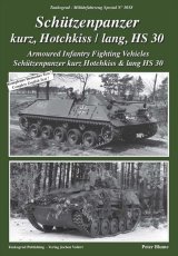Tankograd[MFZ-S 5018]Armoured Infantry Fighting Vehicles kurz, Hotchkiss / lang, HS 30