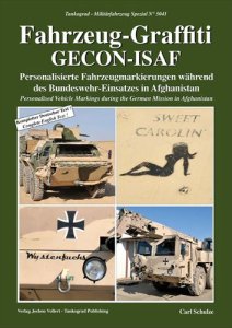 画像1: Tankograd[MFZ-S 5041]Fahrzeug-Graffiti GECON-ISAF アフガニスタン駐留ドイツ軍車両のパーソナルマーキング (1)