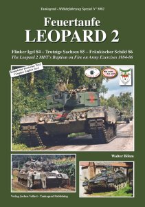 画像1: Tankograd[MFZ-S 5082]厳しい試練に晒されたレオパルド2 レオパルド2MBT ドイツ陸軍演習1984〜86 (1)