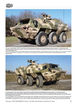 画像4: Tankograd[MFZ-S5102]ABCアプヴェーアクレフテ 現代ドイツ連邦軍のNBC防護部隊車両