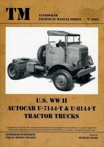 画像1: Tankograd[TG-TM 6005]US Autocar U-7144T&U-8144T Tractor Trucks (1)