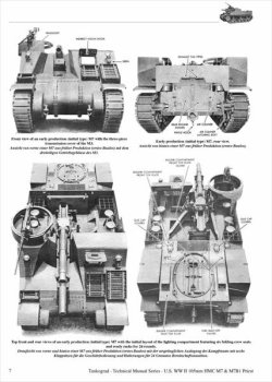 画像2: Tankograd[TG-TM 6007]U.S. WWII 105mm Howitzer Motor Carriage M7 & M7B1 PRIEST