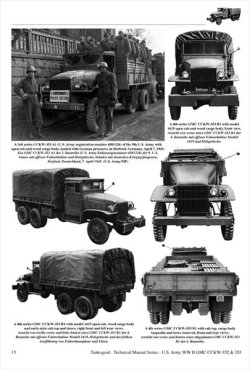 画像3: Tankograd[TG-TM 6015]U.S. WW II GMC CCKW-352 & 353 2.5-TON 6X6 CARGO TRUCKS