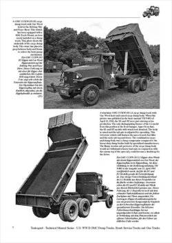 画像2: Tankograd[TG-TM 6019]U.S WWII GMC CCKW 2 1/2トン6x6　ダンプトラック、ガントラック&ボムサービストラック