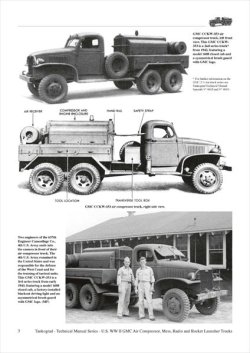画像2: Tankograd[TG-TM 6023]U.S WWII GMC CCKW 2 1/2トン 6x6 空気圧縮車、給仕車、無戦車、   ロケットランチャー搭載車