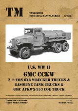 Tankograd[TG-TM 6027]GMC CCKW-353 回収車、ガソリン運搬車、AFKWX-353 COEトラック