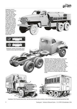 画像5: Tankograd[TG-TM 6037］スチュードベーカー US6 2 1/2トン 6x6 & 6x4 テクニカルマニュアル