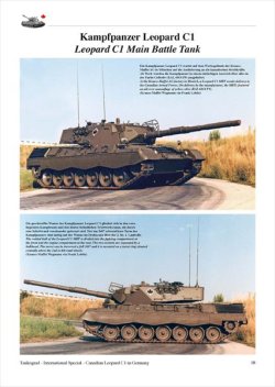画像2: Tankograd[TG-F 8007]西ドイツ領内のカナダ軍レオパルドC1(1977-93)
