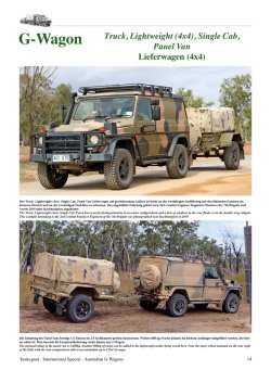画像2: Tankograd[TG-F 8010]オーストラリア国防軍メルセデスベンツGワゴン【999冊限定】