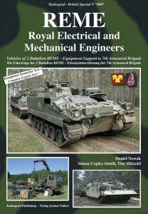 画像1: Tankograd[TG-F 9007]Vehicles of 2 Battalion REME - Equipment Support to 7th Armoured Brigade (1)