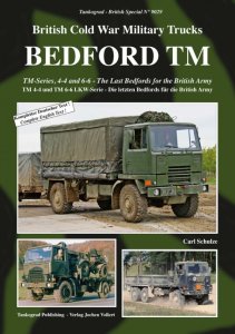 画像1: Tankograd[TG-F 9029]冷戦期のイギリス軍用トラック ベッドフォードTMシリーズ 4×4 6×6  -イギリス軍最後のベッドフォード- (1)