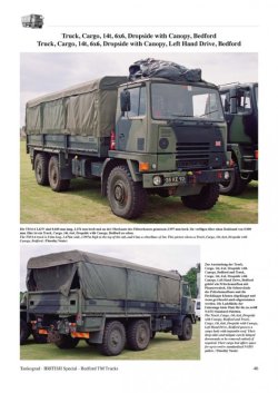 画像4: Tankograd[TG-F 9029]冷戦期のイギリス軍用トラック ベッドフォードTMシリーズ 4×4 6×6  -イギリス軍最後のベッドフォード-