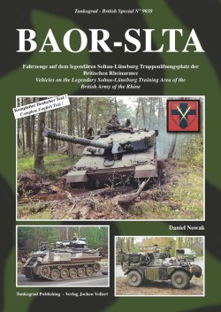 画像1: Tankograd[TG-F9038]BAOR-SLTA 旧ゾルタウ＝リューネブルク訓練場で活動していたイギリス陸軍ライン軍団の車輌