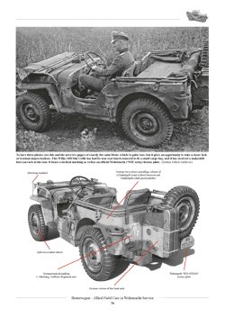 画像3: Tankograd[BEUTEWAGEN]ボイテヴァーゲン ドイツ国防軍が鹵獲した連合軍フィールドカー バンタムBRC-40/ウィリスMB/フォードGPW/GAZ-64【700部限定出版】