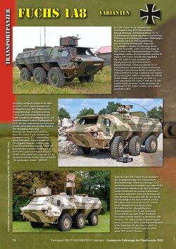 画像3: Tankograd[BW2022]現用ドイツ連邦陸軍装甲車両年鑑 2022