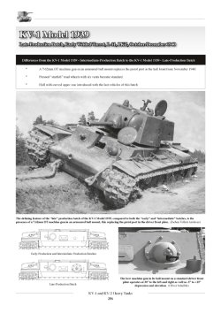 画像3: Tankograd[KV_Soviet]WWII 露/ソ KV重戦車 〜勝利への道を開いたソビエト戦車 試作車/初期生産車/KV-1/KV-2/ドイツ軍鹵獲車KW-I/KW-II