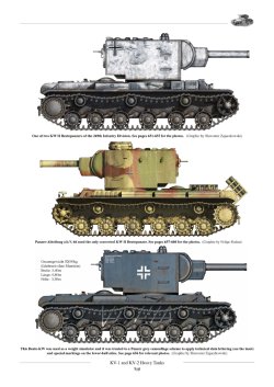 画像5: Tankograd[KV_Soviet]WWII 露/ソ KV重戦車 〜勝利への道を開いたソビエト戦車 試作車/初期生産車/KV-1/KV-2/ドイツ軍鹵獲車KW-I/KW-II