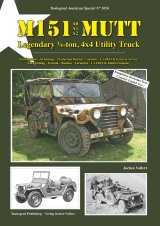 Tankograd[TG-US3056]M151 A0-A1-A2 MUTT 伝説の1/4トン4x4汎用トラック