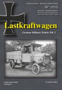 画像1: Tankograd[TG-WWI 1010]第一次世界大戦スペシャル ドイツ帝国陸軍トラックVol.1 　　999部限定発行 (1)