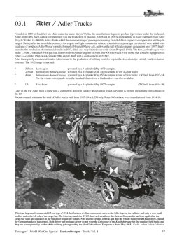 画像4: Tankograd[TG-WWI 1010]第一次世界大戦スペシャル ドイツ帝国陸軍トラックVol.1 　　999部限定発行