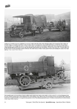 画像2: Tankograd[TG-WWI 1012]第一次世界大戦スペシャル ドイツ帝国陸軍の特殊車両 999部限定出版