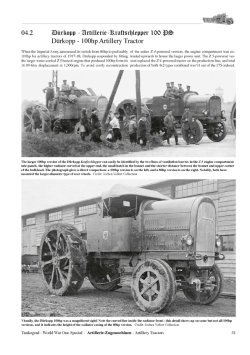 画像2: Tankograd[TG-WWI 1014]第一次世界大戦スペシャル ドイツ帝国陸軍の砲兵用装輪牽引車 999部限定出版