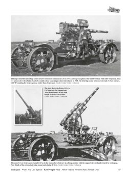 画像5: Tankograd[TG-WWI 1015]第一次世界大戦スペシャル クラフトワーゲン・フラック ドイツ軍の「K-Flak」 車載式/トレーラー式対空砲 999部限定出版
