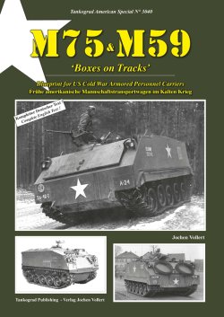 画像1: Tankograd[TG-US 3040]M75/M59 冷戦時代に運用された米陸軍装甲兵員輸送車「履帯の付いた箱」【999冊限定】