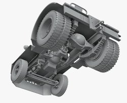 画像2: サンダーモデル[TB32004]1/32 米英・クラークトール6トラクターMill-44型・未舗装用ダブルタイヤ