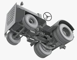 画像3: サンダーモデル[TB32004]1/32 米英・クラークトール6トラクターMill-44型・未舗装用ダブルタイヤ
