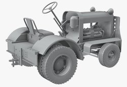画像4: サンダーモデル[TB32004]1/32 米英・クラークトール6トラクターMill-44型・未舗装用ダブルタイヤ