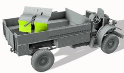画像5: サンダーモデル[TB35306]1/35 英・LRDGフォードF-30ガントラック・37mmボフォース砲搭載