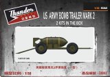 サンダーモデル[TB32002]1/32 米英・航空用爆弾トレーラーMk.2（爆弾付き）2両