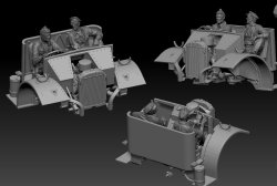 画像5: サンダーモデル[TB35305]1/35 英・フォードF-30トラック・長距離砂漠挺身隊（LRDG)+フィギア2体（スペシャルエディション)