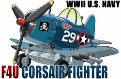 画像2: タイガーモデル[TM-101]キュート WWII米 F4Uコルセア