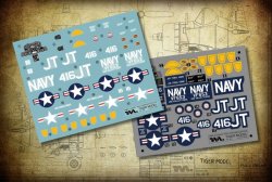 画像15: タイガーモデル[TM-104]キュート米 F4U-4 コルセア