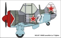 画像2: タイガーモデル[TM-107]キュート WWII露 ラボーチキン La-7