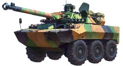 画像2: タイガーモデル[TM-4602]1/35 現用仏 AMX-10RCR 対戦車装輪装甲車